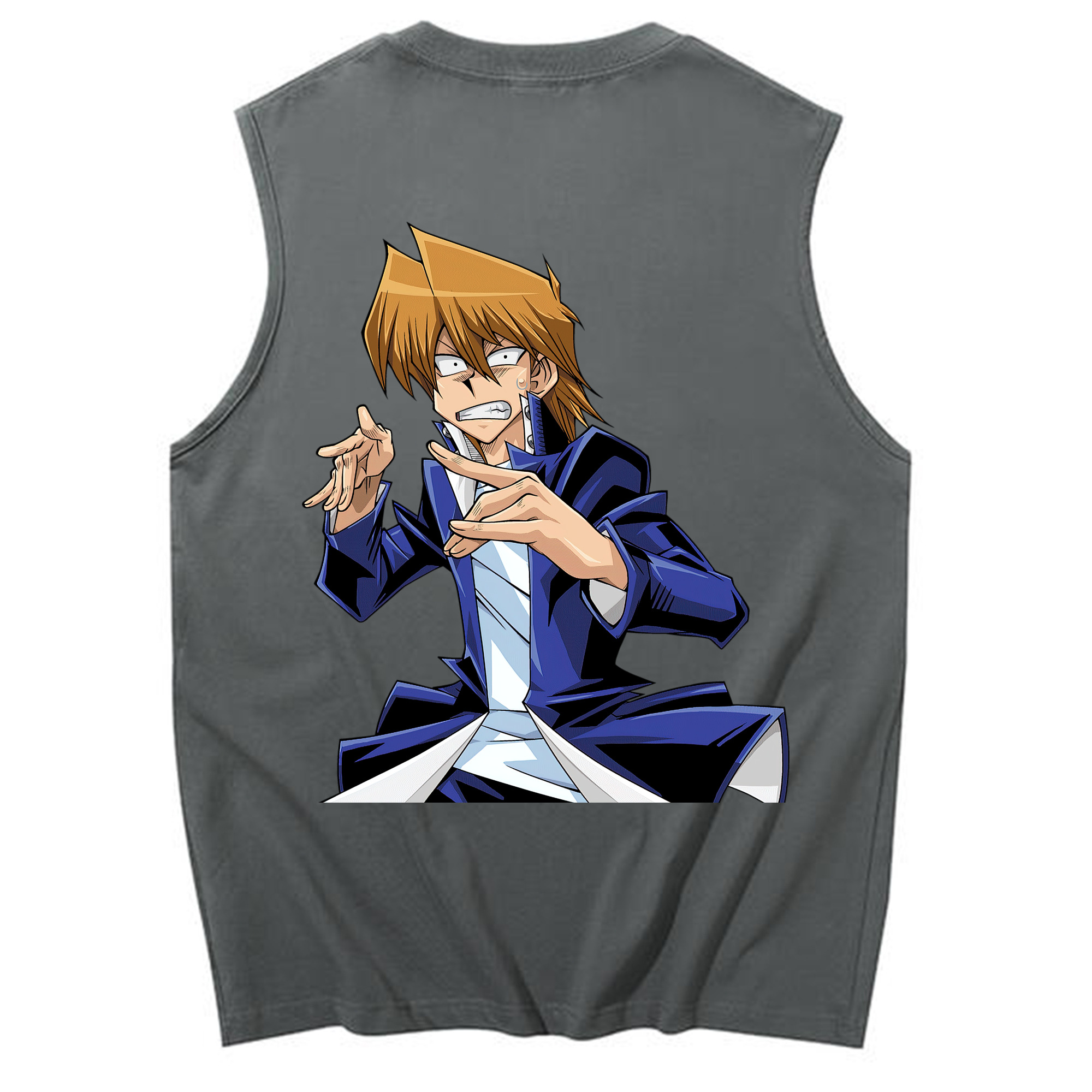 （画像用） 遊☆戯☆王 Yu-Gi-Oh! コットン100％タンクトップ（背面プリント）